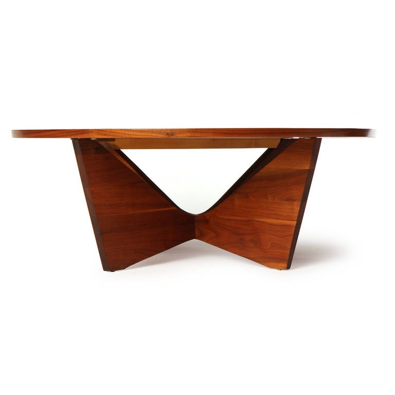 Mid-20th Century Butterfly Low Table by George Nakashima
