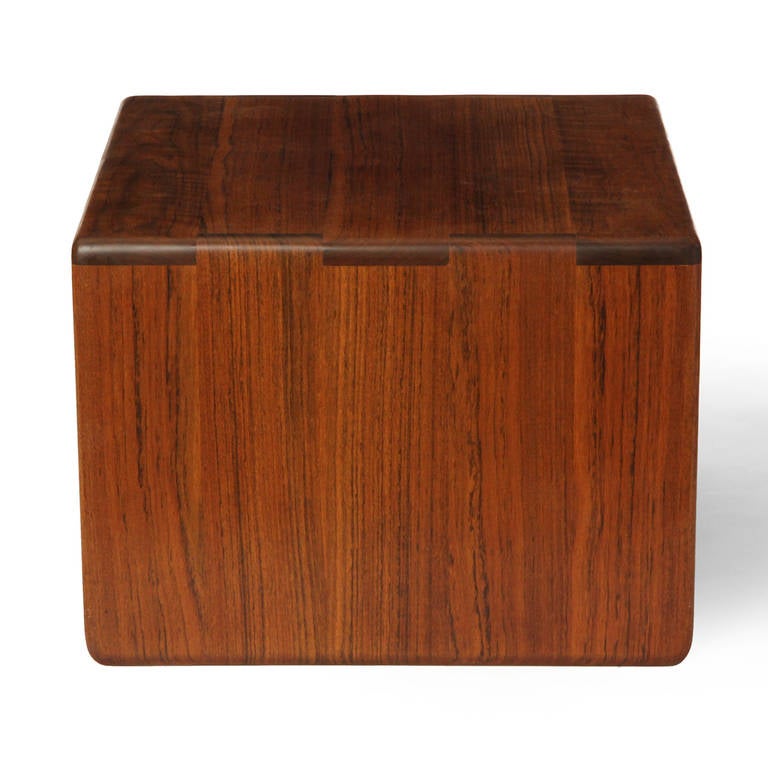 Solid Walnut End Tables by Gerald McCabe In Good Condition In Sagaponack, NY