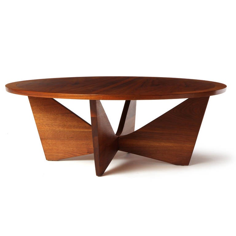 Mid-Century Modern Butterfly Low Table by George Nakashima