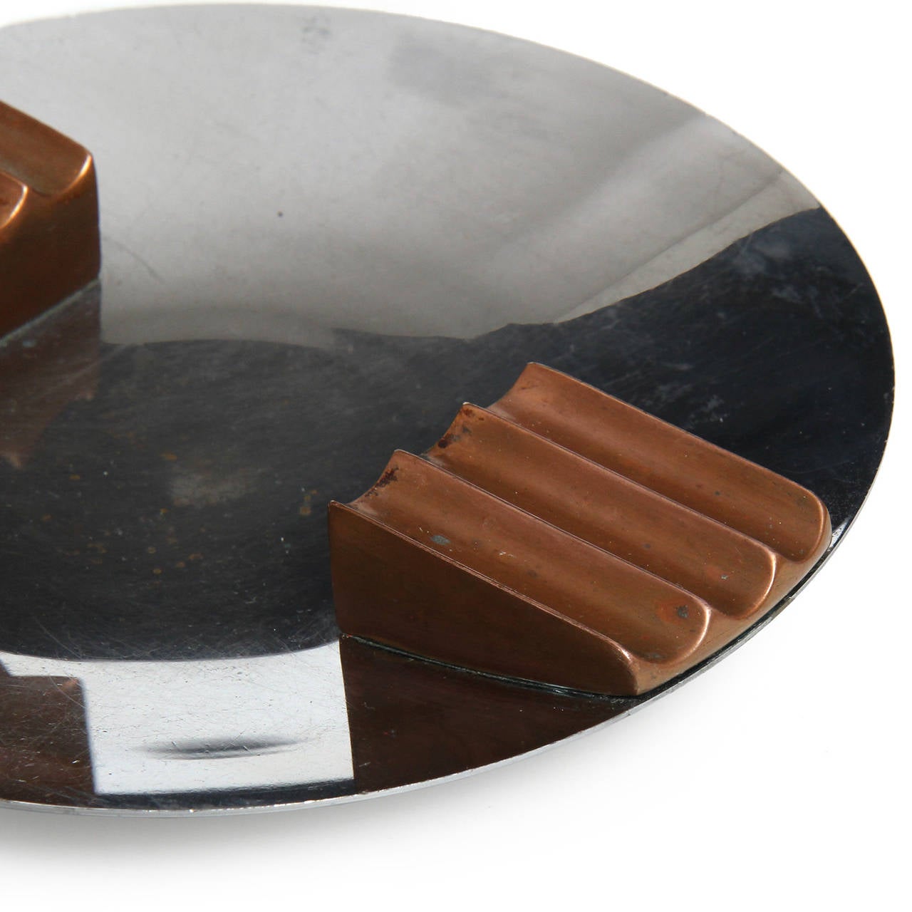 Mid-20th Century Modernist Ashtray by Leslie Beaton