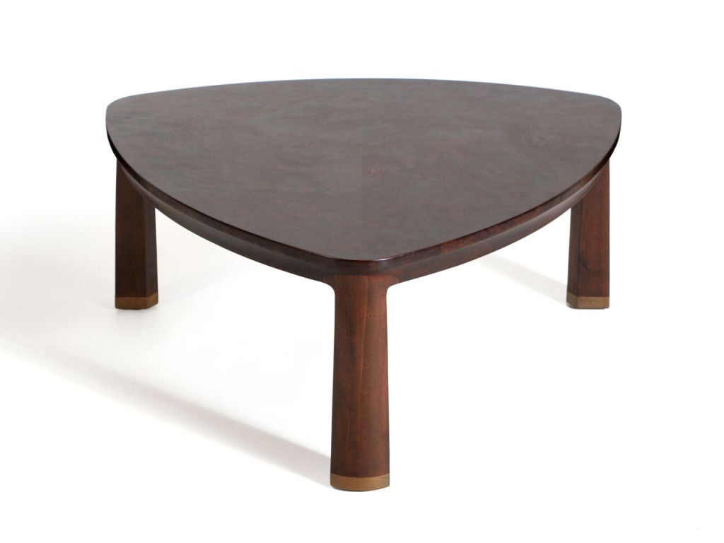 American Bowed Triangle Table by Edward Wormley