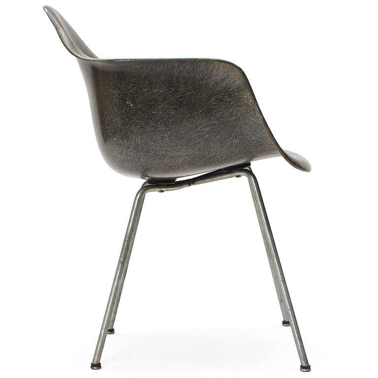 Mid-Century Modern Fauteuil DAX de Charles & Ray Eames en vente