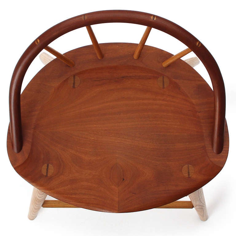 Bowback Stool by Thomas Moser In Excellent Condition In Sagaponack, NY