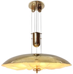 Brass Ceiling Fixture by Paavo Tynell