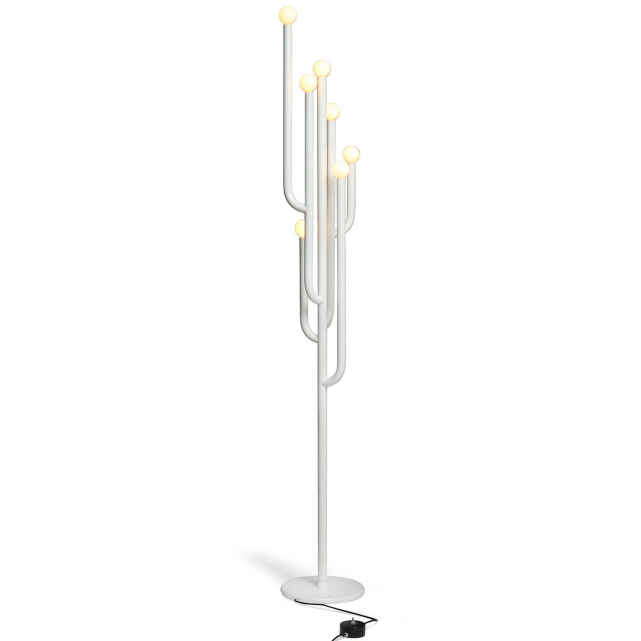 Steel Cactus Inspired Floor Lamp