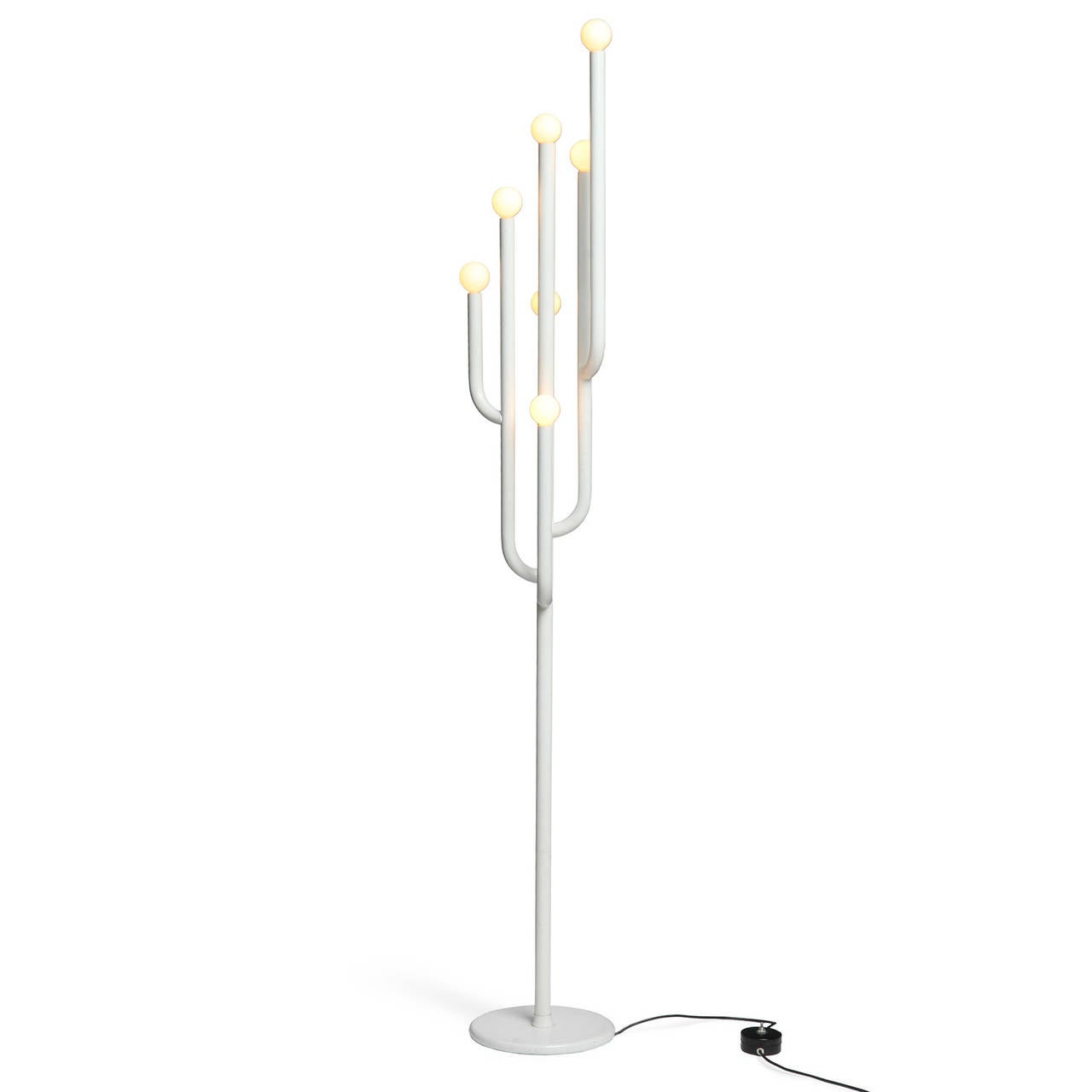 Cactus Inspired Floor Lamp In Good Condition In Sagaponack, NY