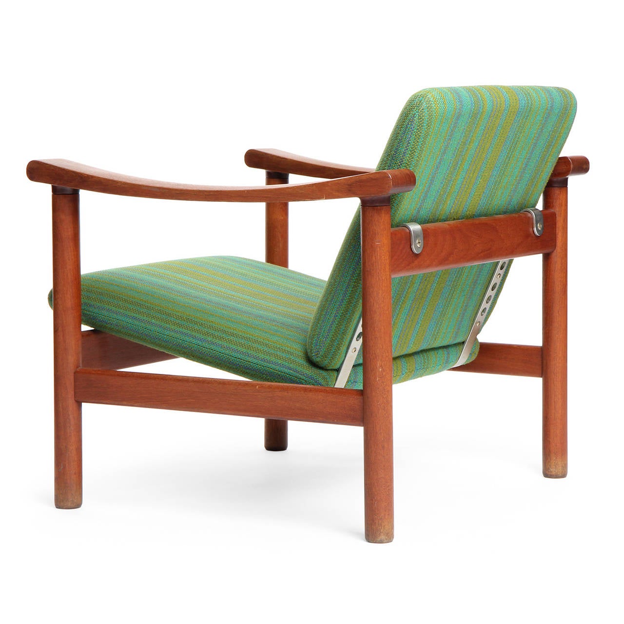 Scandinavian Modern Pair of Lounge Chair by Hans J. Wegner