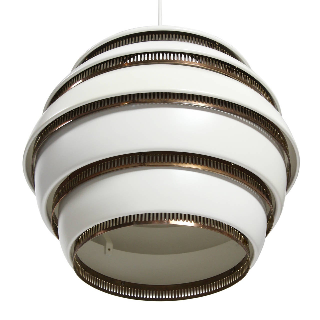 Scandinavian Modern Ceiling Lamp by Alvar Aalto