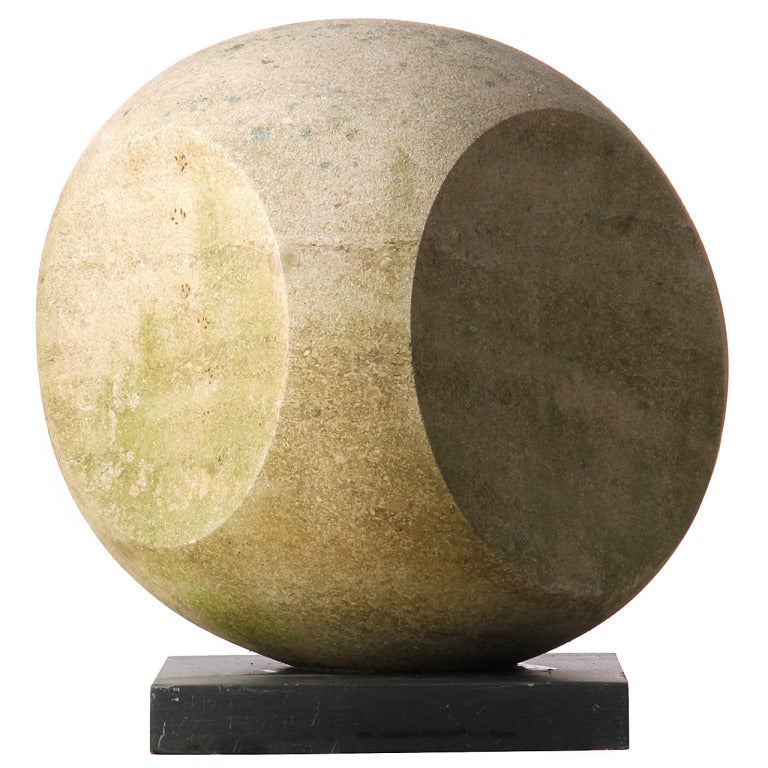 Abstract Limestone Sculpture For Sale at 1stdibs