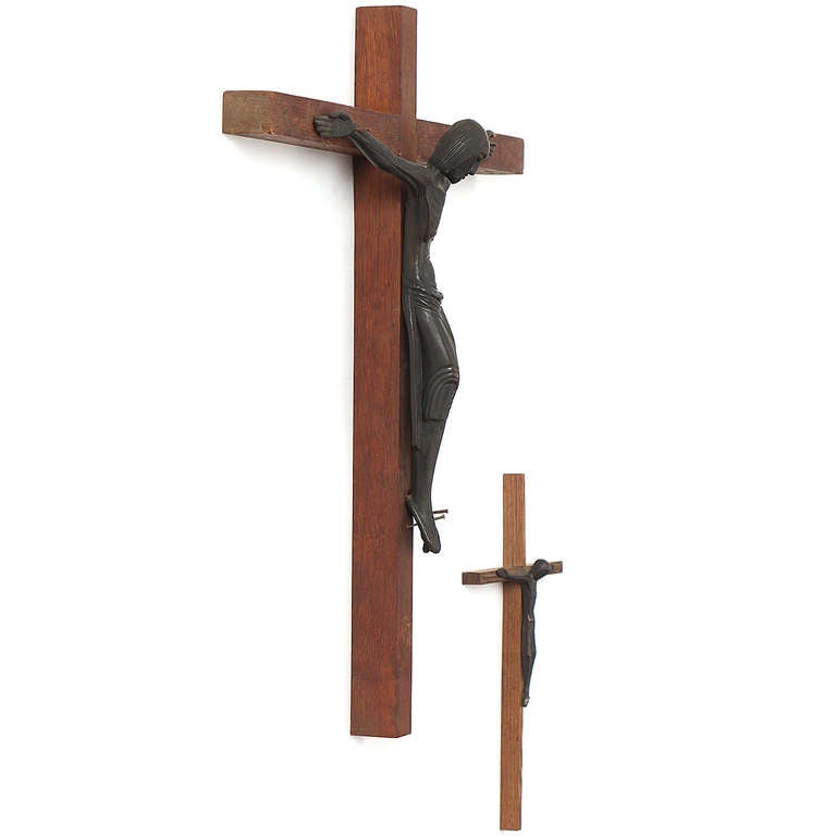 Crucifix de Jean Lambert-Rucki Bon état à Sagaponack, NY