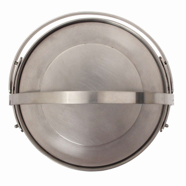 Scandinavian Modern Cylinda Ice Bucket By Arne Jacobsen