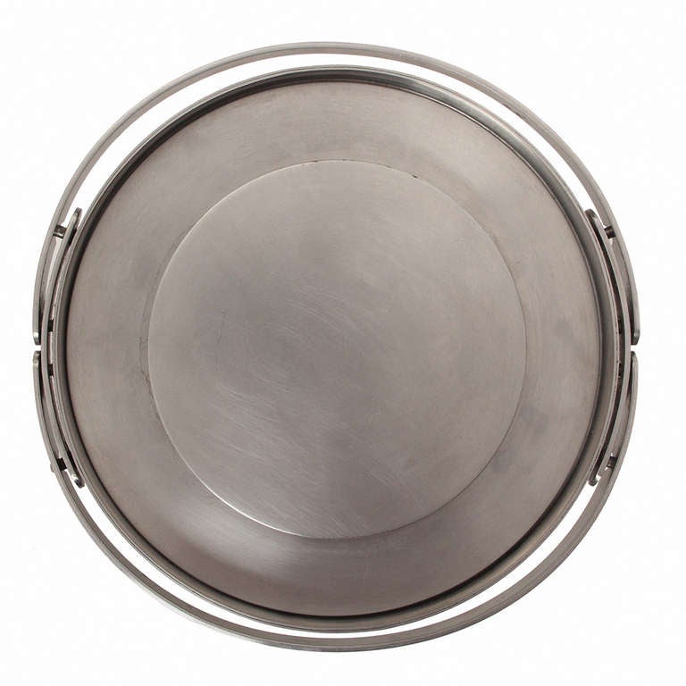 Danish Cylinda Ice Bucket By Arne Jacobsen
