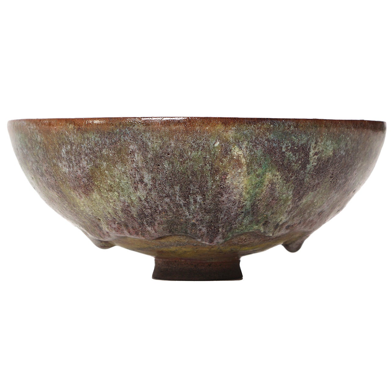 Exceptional Ceramic Bowl By Gertrude and Otto Natzler