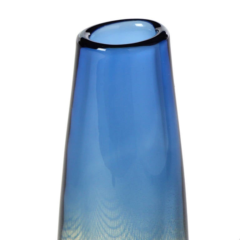 Mid-Century Modern Slender Kraka Vase by Sven Palmqvist