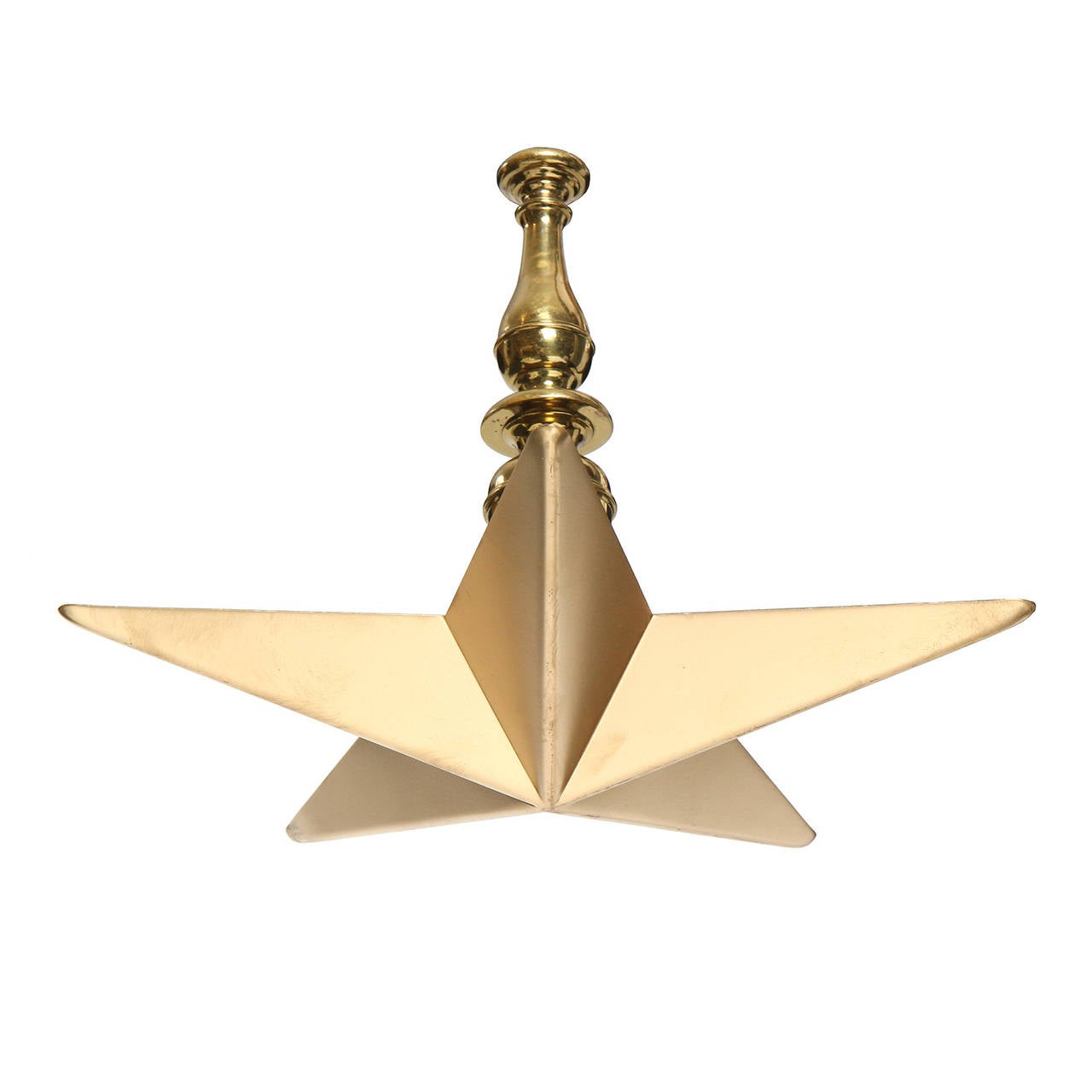 Mid-20th Century Star Form Chandelier For Sale
