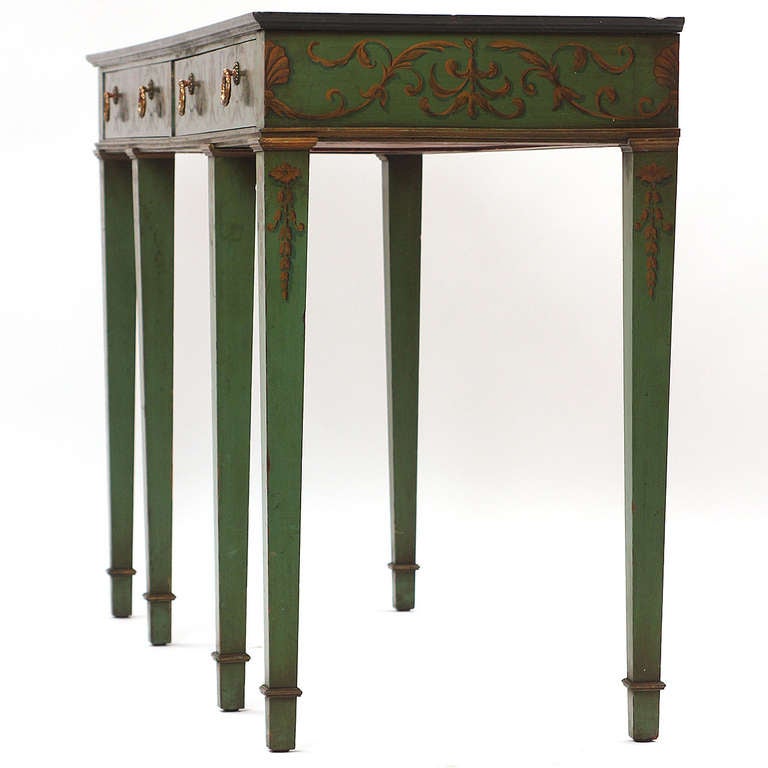 painted console tables