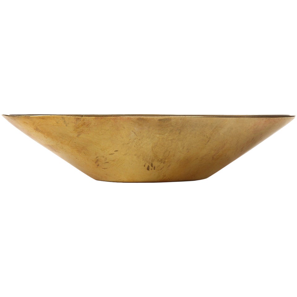 Bronze Bowl by Carl Aubock