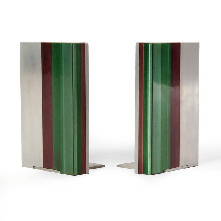 American Modernist Bookends