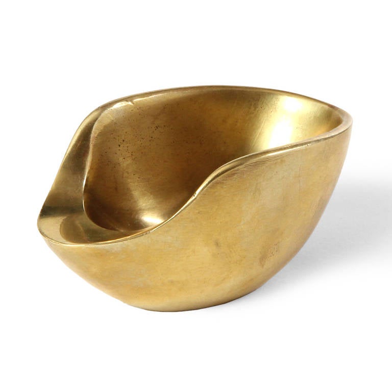 Mid-Century Modern Bronze Bowls by Carl Auböck