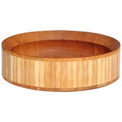 Staved Serving Bowl by Jens H. Quistgaard 9