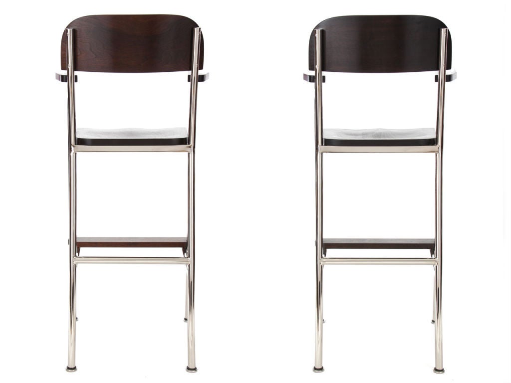 Wyeth Billiard Stool with Arms For Sale at 1stdibs