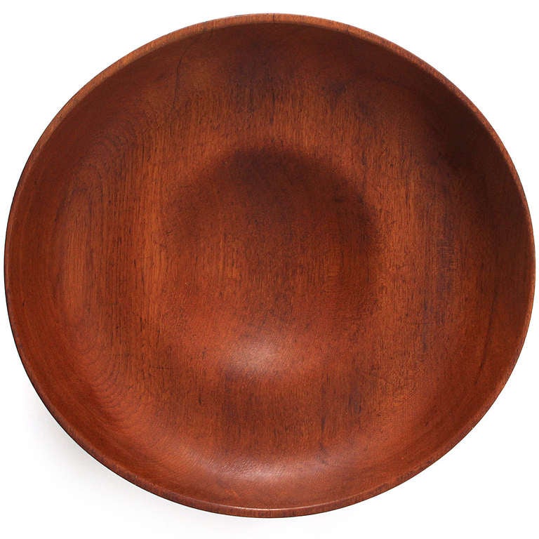 Scandinavian Modern Sculpted Bowl By Finn Juhl
