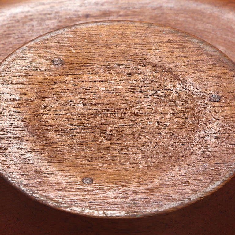 Danish Sculpted Bowl By Finn Juhl