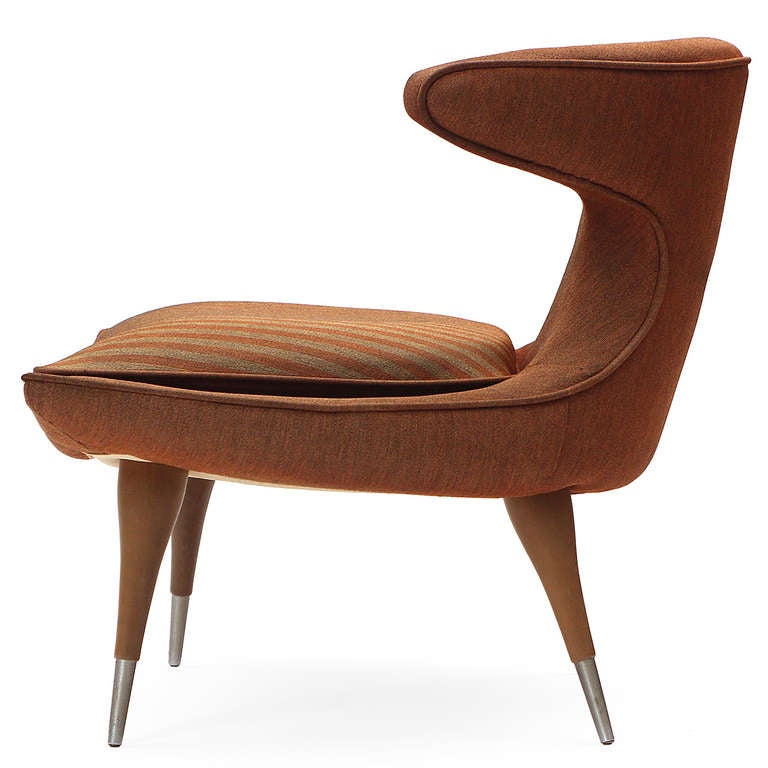 Mid-Century Modern Lounge Chair By Karpen