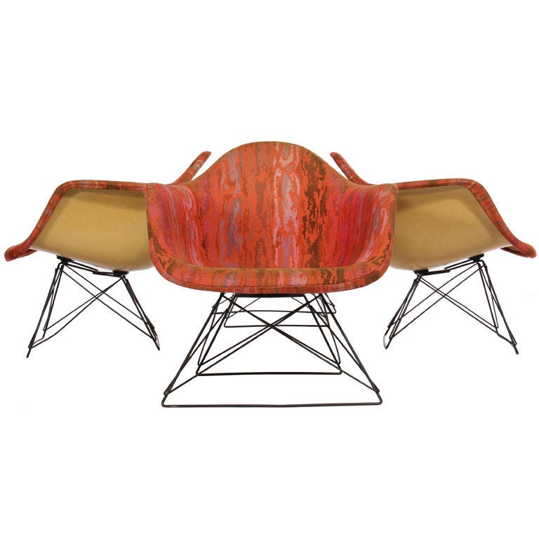Set of LAR Chairs by Charles & Ray Eames for Herman Miller