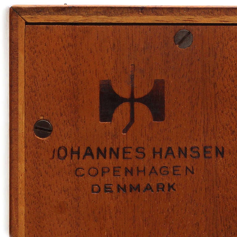 Mobile in teak di Hans J. Wegner per Hansen in vendita 3
