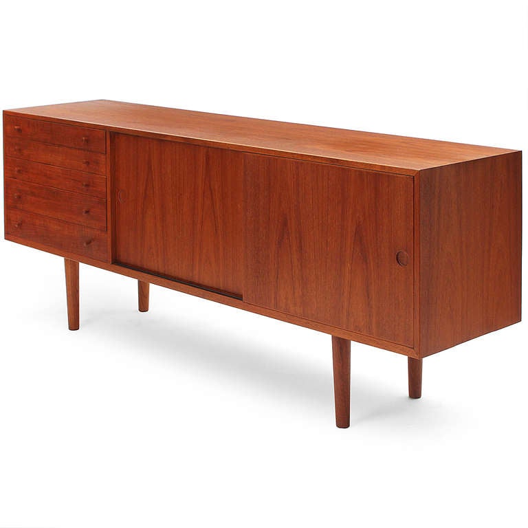 Mid-20th Century Credenza by Hans J. Wegner For Sale