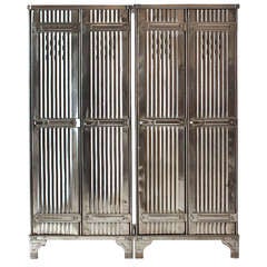 Antique French Steel Lockers
