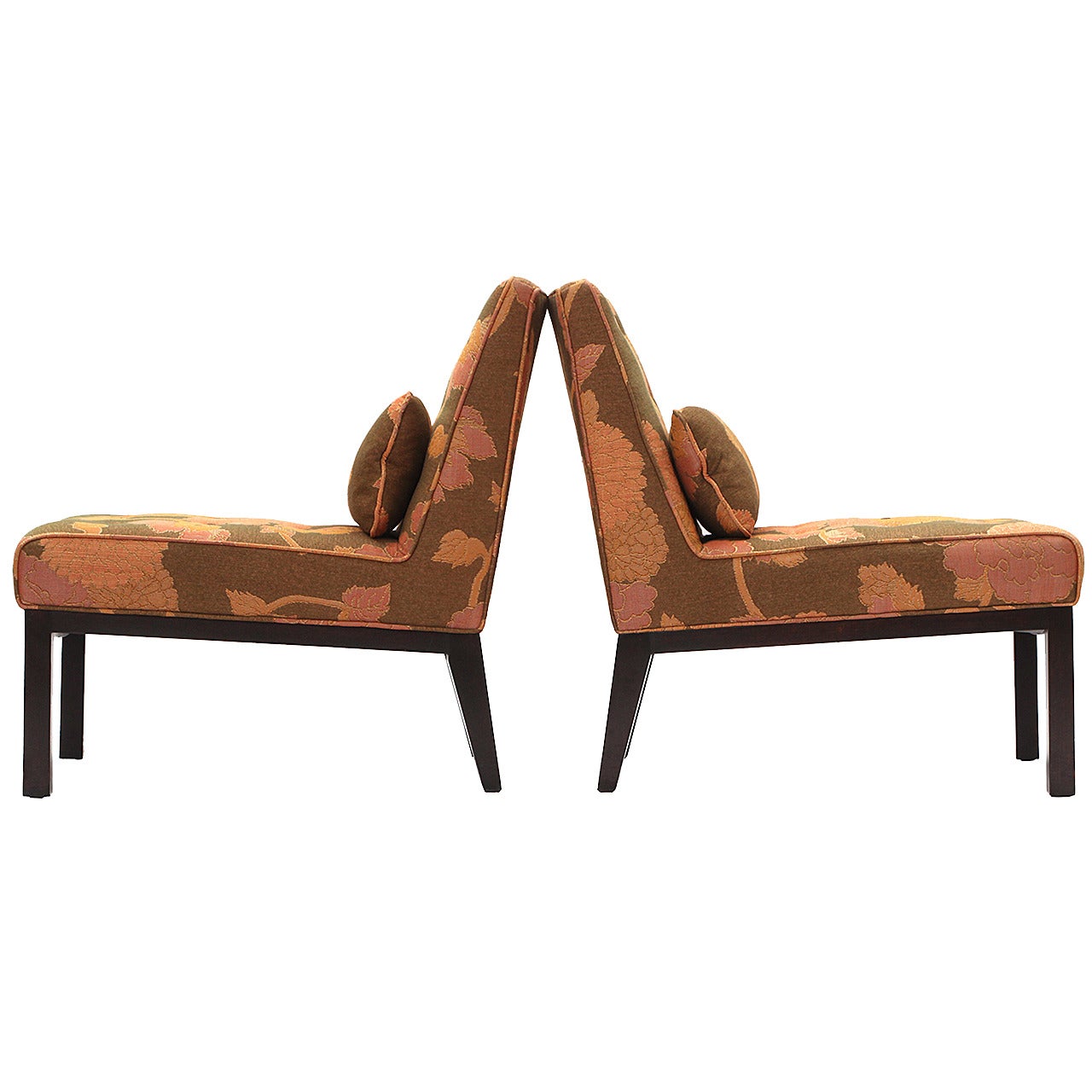 Slipper Chairs By Edward Wormley