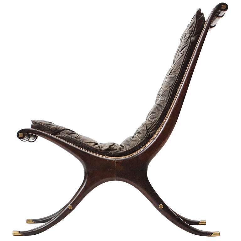 Modernist Scoop Chair For Sale at 1stDibs