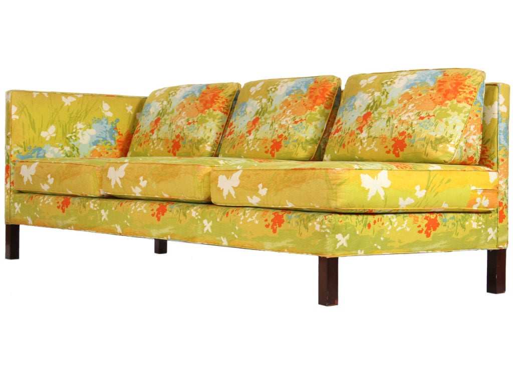 Single Arm Tuxedo Sofa by Edward Wormley