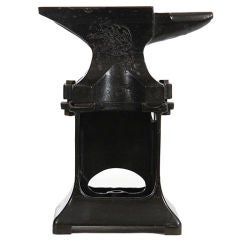 Anvil on Cast Iron Pedestal Anvil on Cast Iron Pedestal