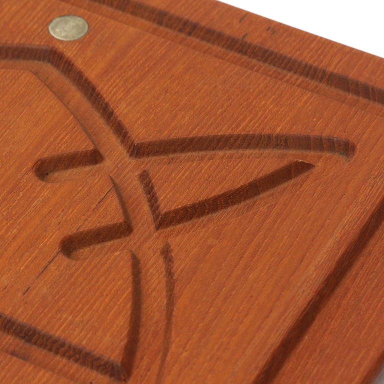 Cutting Board by Piet Hein for Skjøde Skjern (Skandinavische Moderne) im Angebot