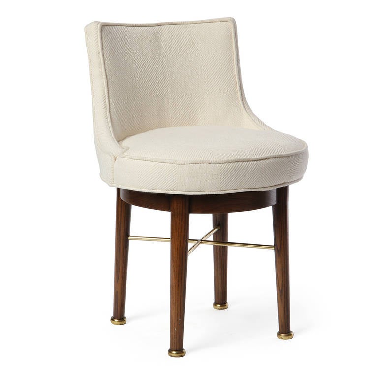 Swiveling Vanity Chair by Edward Wormley 2