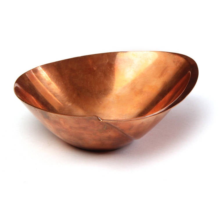 Modernist Bowl by Tapio Wirkkala In Excellent Condition For Sale In Sagaponack, NY