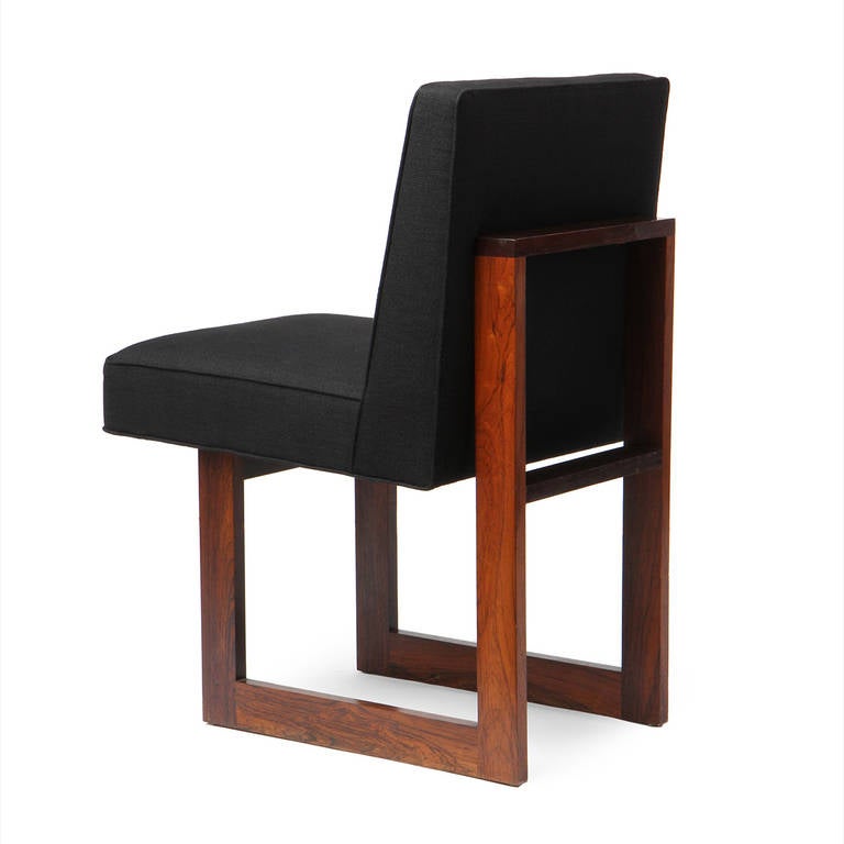 Mid-Century Modern Cubist Chair by Vladimir Kagan