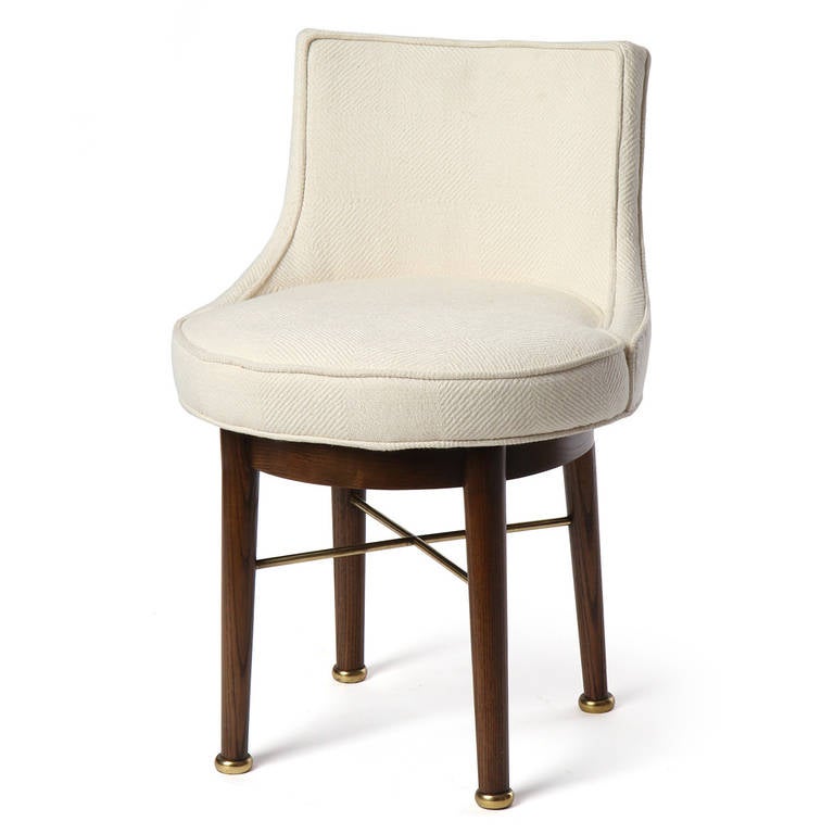 American Swiveling Vanity Chair by Edward Wormley