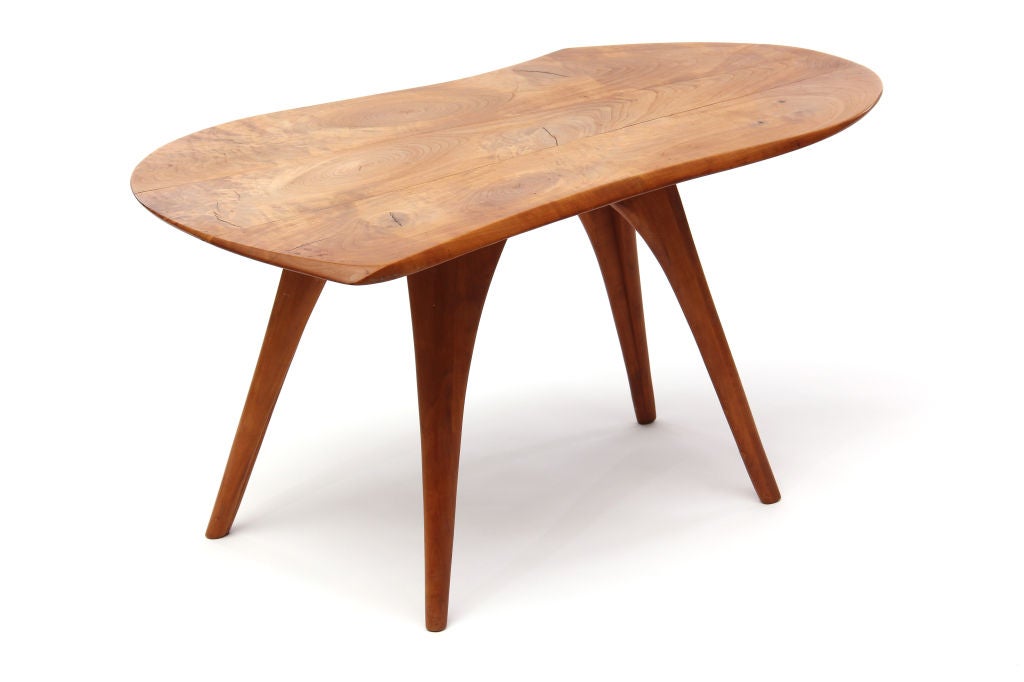 Table by Wharton Esherick In Excellent Condition In Sagaponack, NY