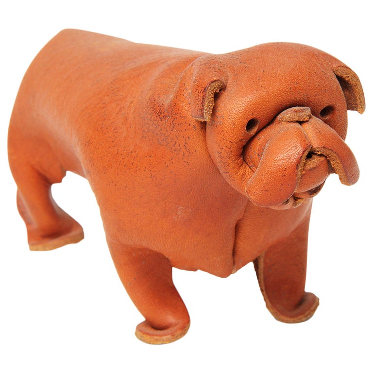 Leather bulldog online