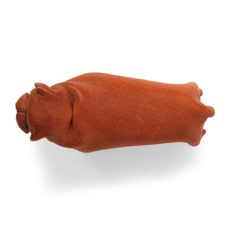 Folded Leather Bulldog by Deru 3