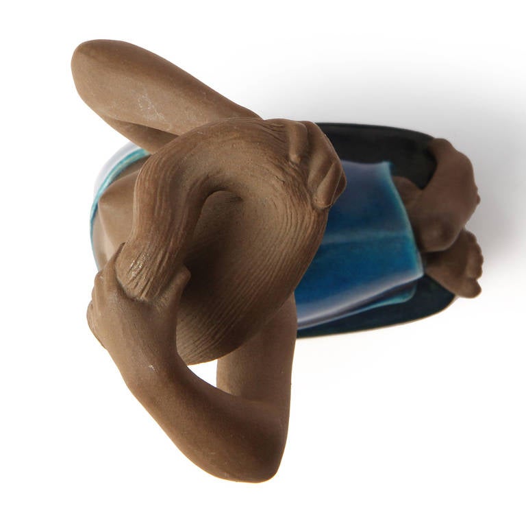 Scultura in ceramica di Johannes Hedegaard per Royal Copenhagen, anni '50 in vendita 1