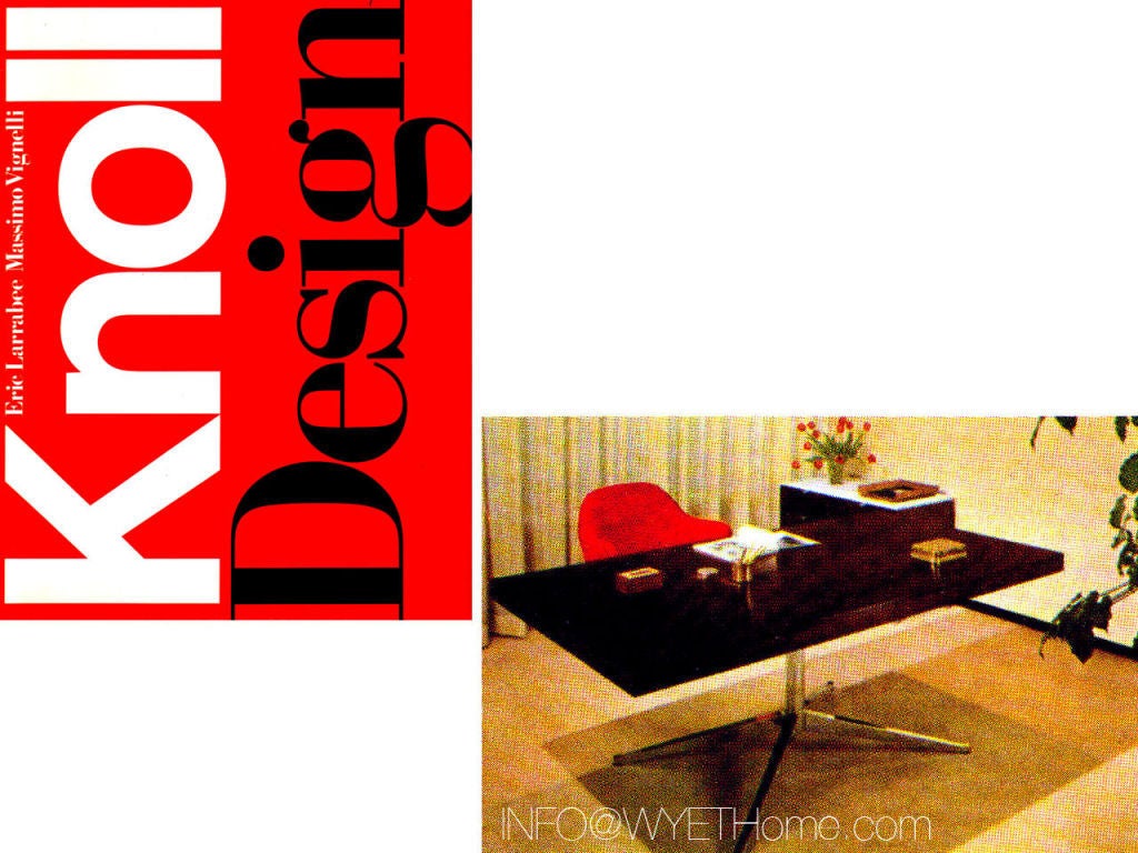 Wood Partners Desk by Knoll