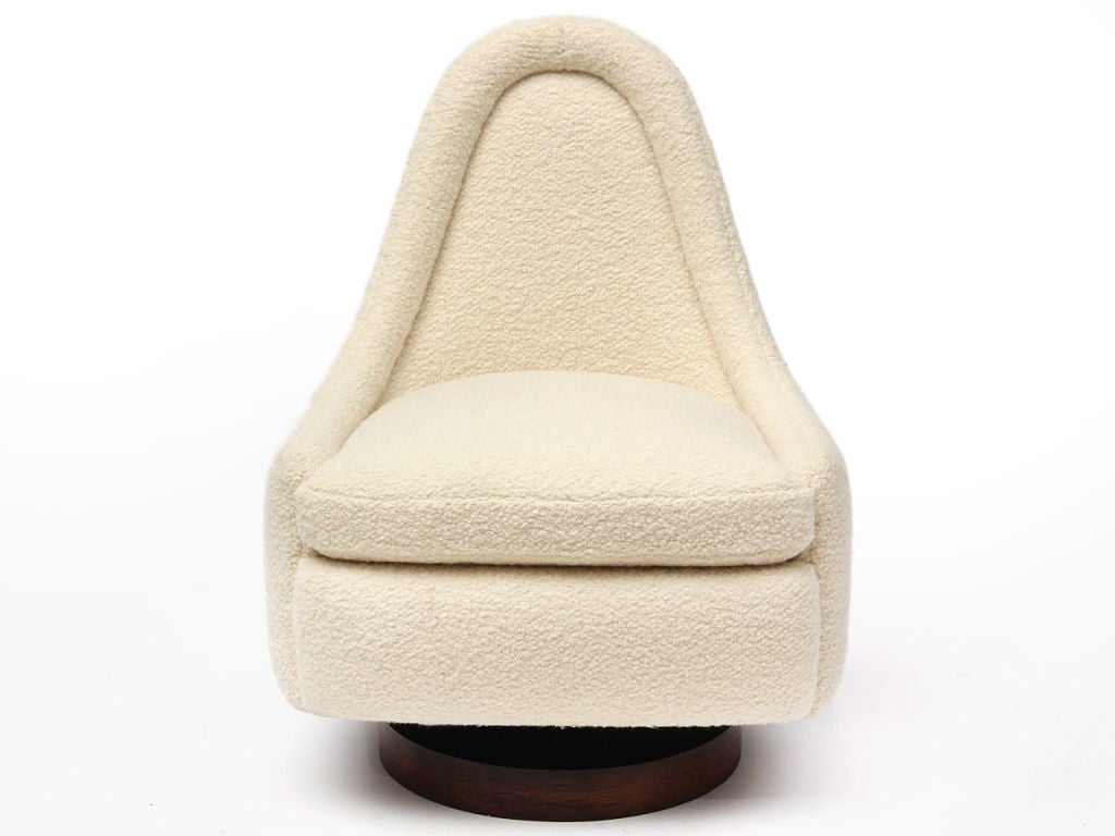 American Petite Slipper Chair by Milo Baughman