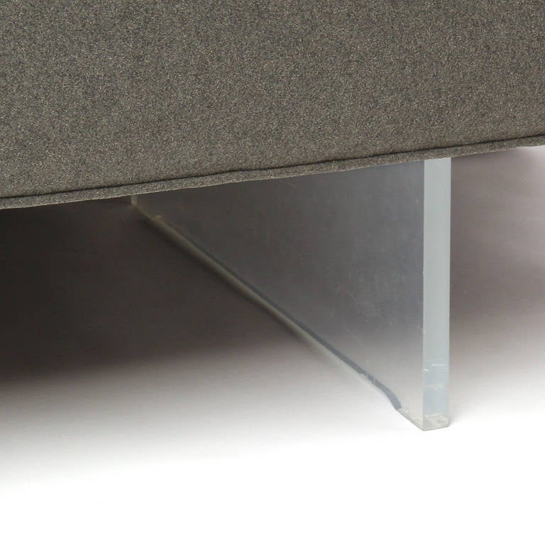 Upholstery Demi-Backed Sofa by Vladimir Kagan