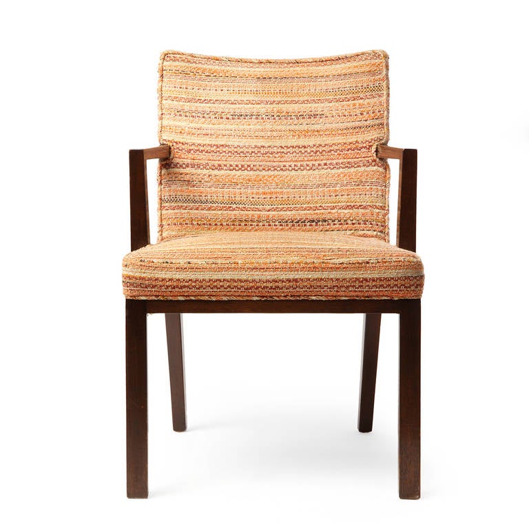 Mid-20th Century Panel Back Dining Chairs by Edward Wormley For Sale