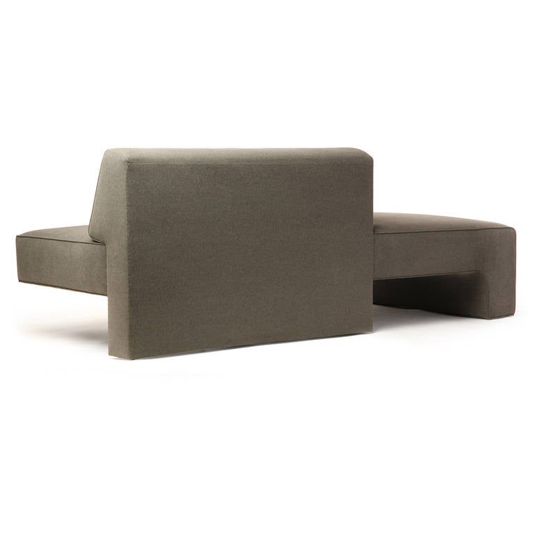 Mid-Century Modern Demi-Backed Sofa by Vladimir Kagan